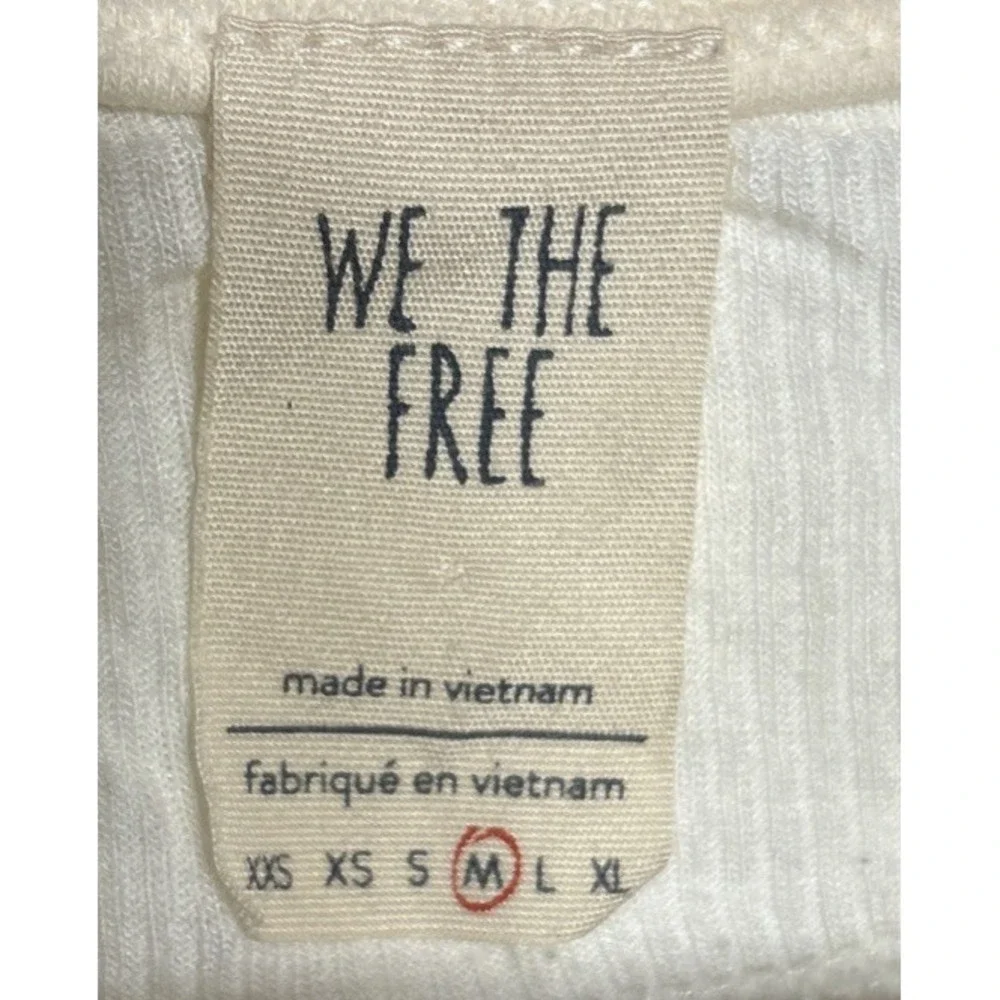 Anthropologie Free People We The Free Golden Gate Tee‎ Ivory Size M Retail: $58